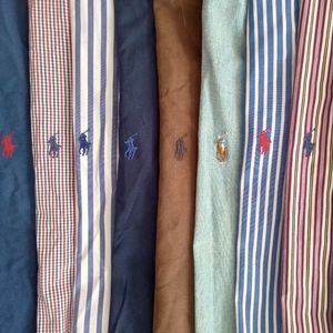 Polo Ralph Lauren Oxford shirt XL bundle lot 10